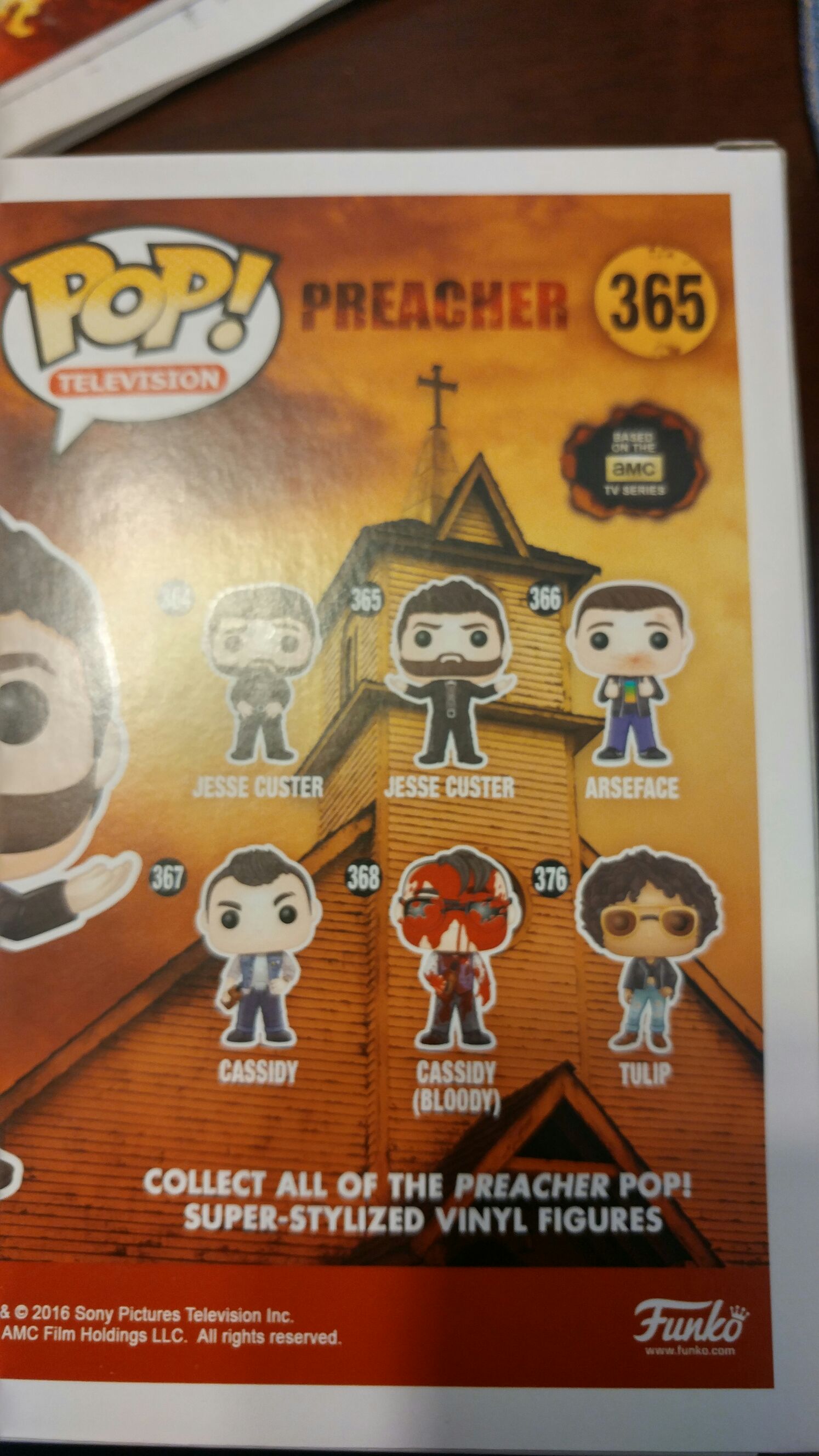 Jesse Custer - Preacher vinyl figure collectible [Barcode 889698111508] - Main Image 2