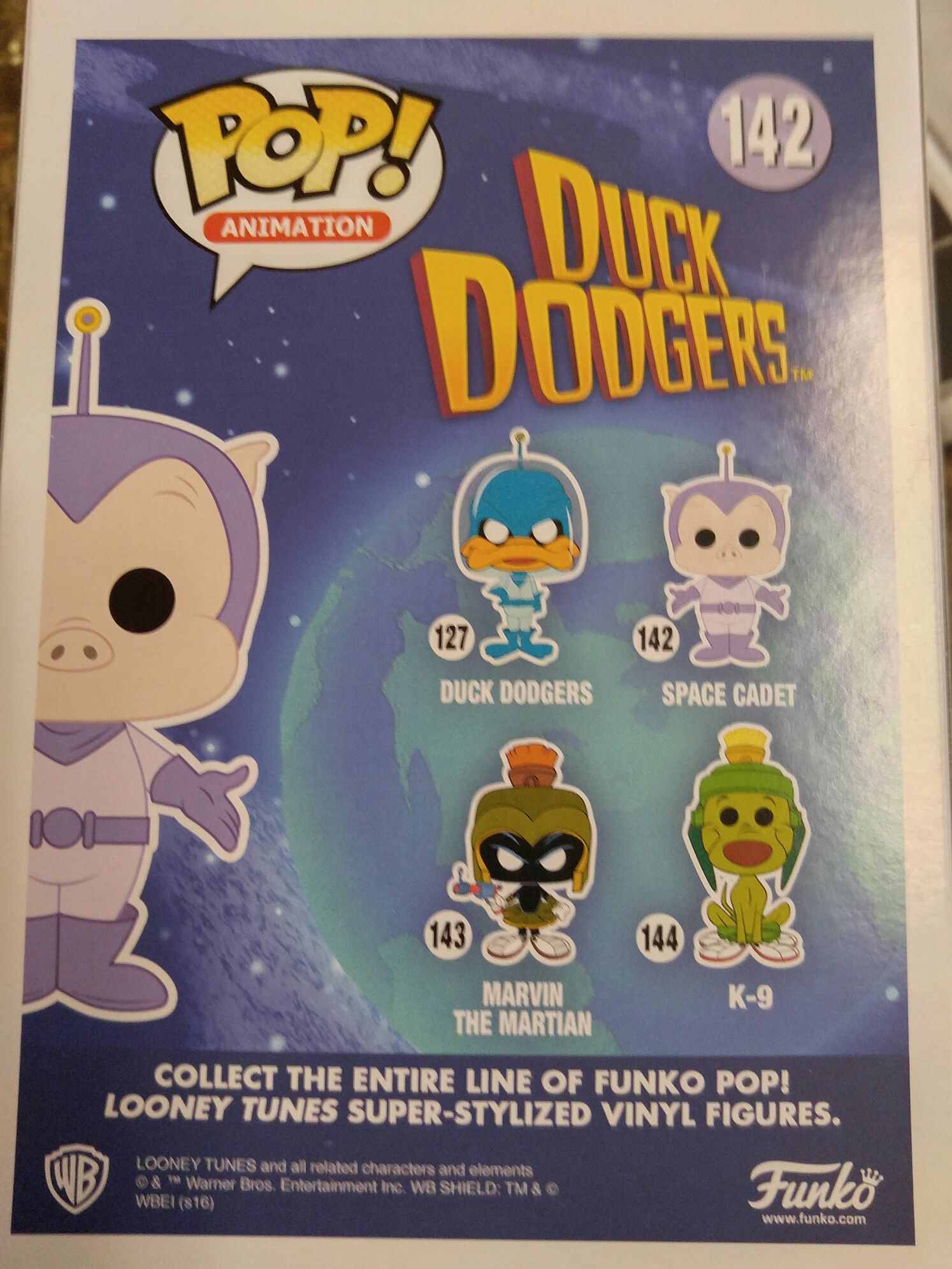 Space Cadet (Duck Dodgers)  vinyl figure collectible - Main Image 2