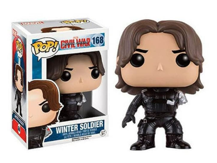 Winter Soldier Civil War No Arm $25  vinyl figure collectible - Main Image 2