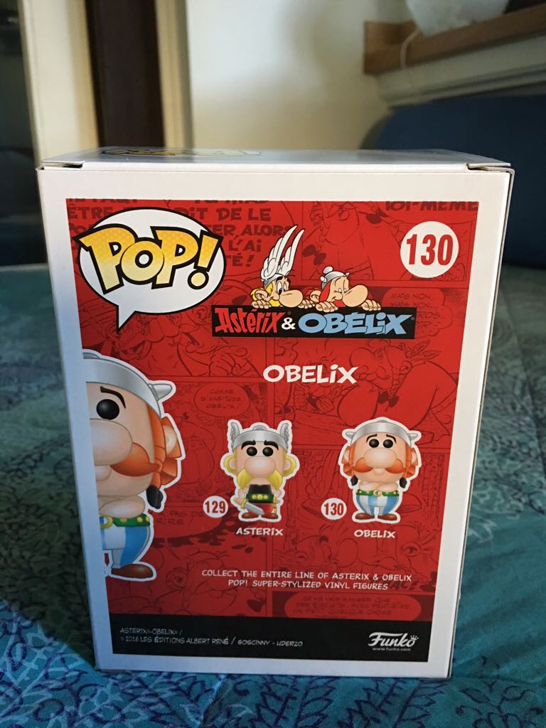 130 Obelix - Asterix vinyl figure collectible [Barcode 849803055493] - Main Image 2