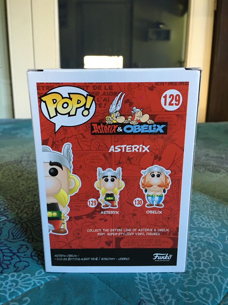 129 Asterix - Asterix vinyl figure collectible [Barcode 849803055486] - Main Image 2