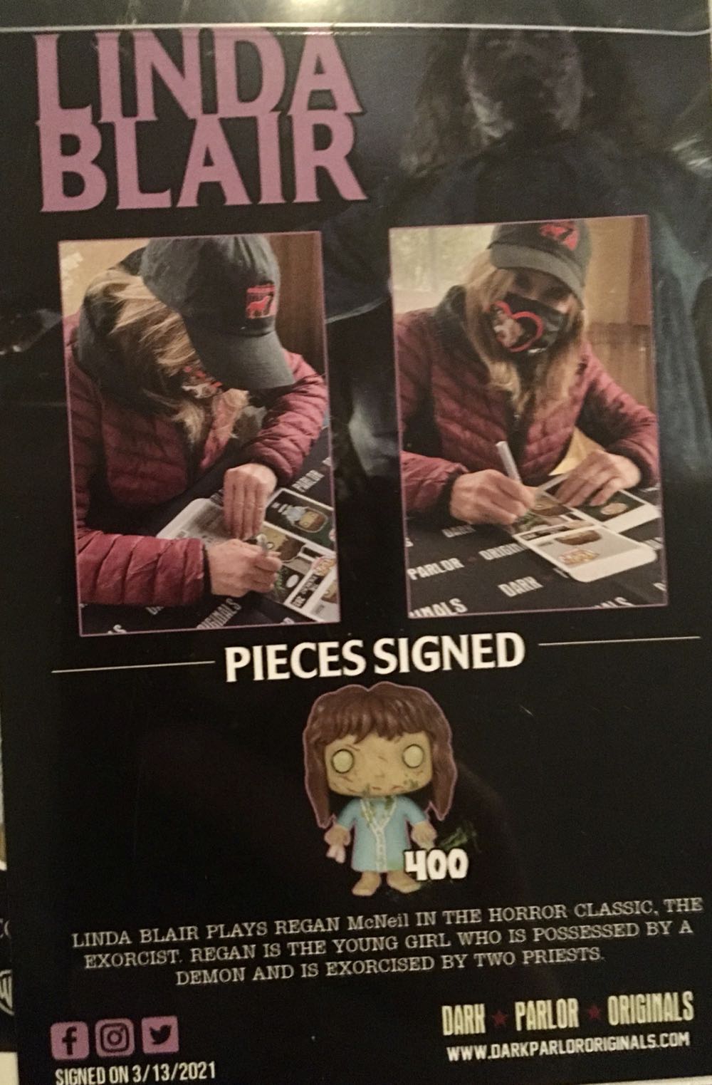 Regan - The Exorcist vinyl figure collectible - Main Image 4