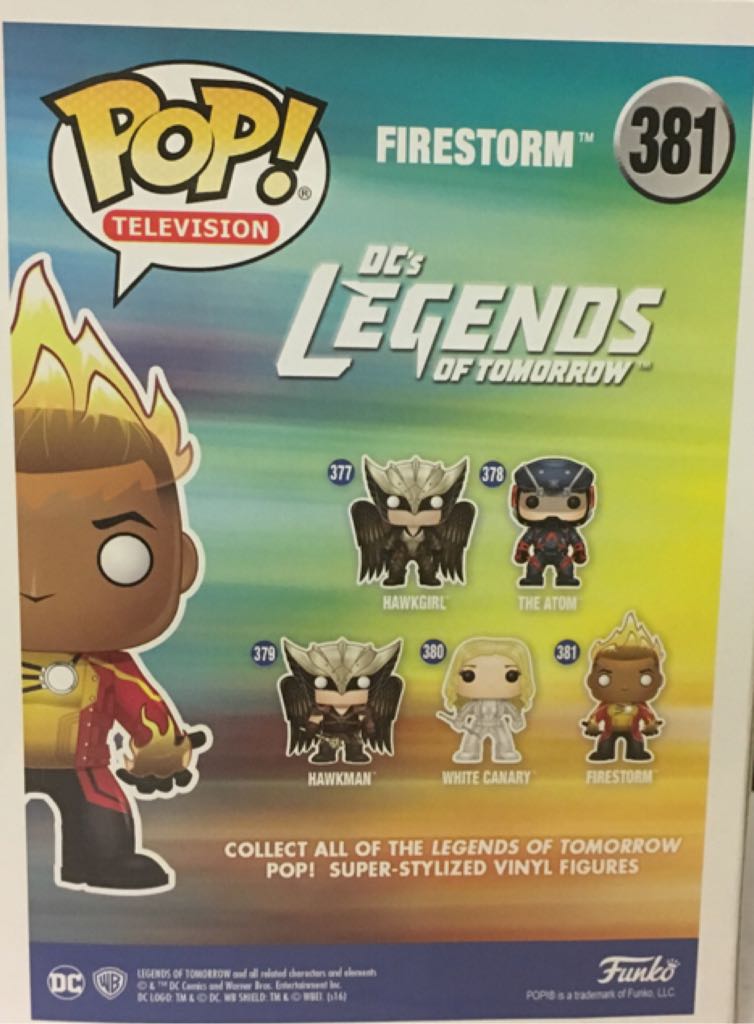 Firestorm - Legends of Tomorrow vinyl figure collectible [Barcode 849803096861] - Main Image 2