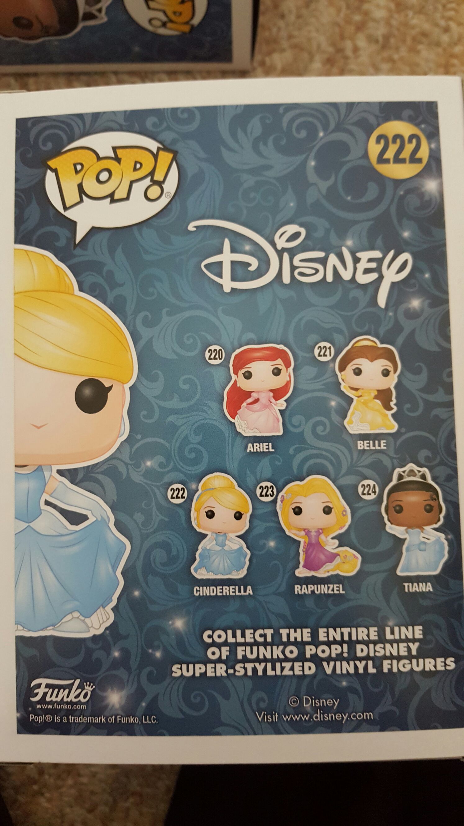 Cinderella - Cinderella vinyl figure collectible [Barcode 889698112215] - Main Image 2