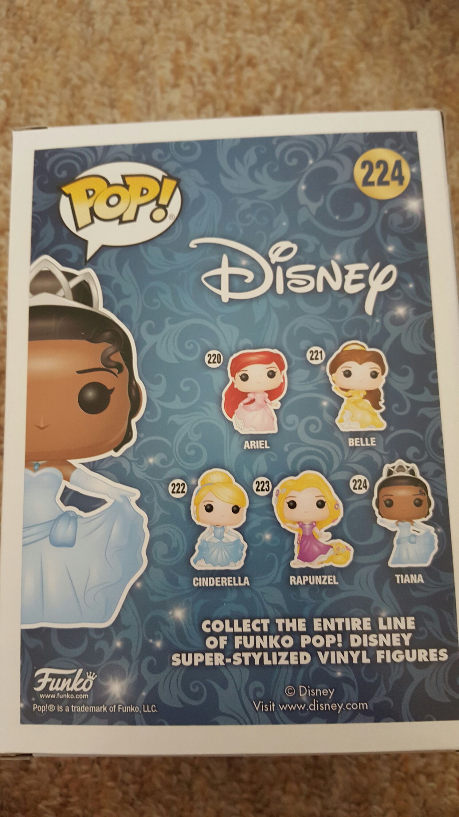 Tiana - Princess and the Frog vinyl figure collectible [Barcode 889698112239] - Main Image 2