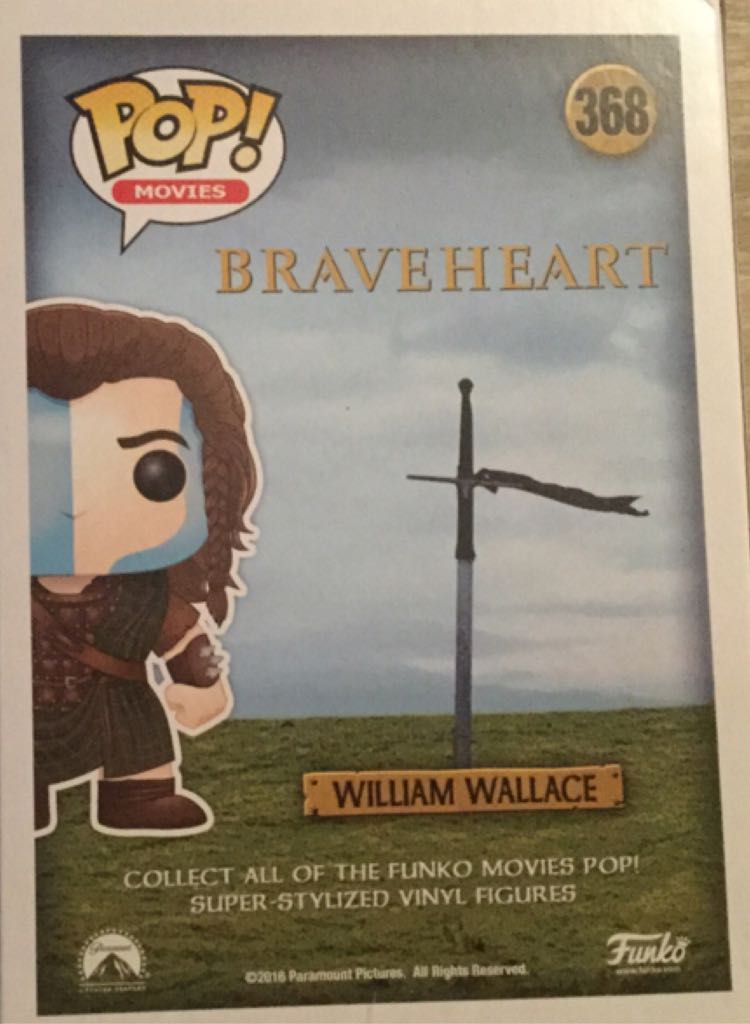 Braveheart Wiliam Wallace  vinyl figure collectible - Main Image 2
