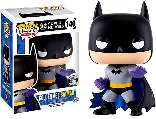 DC #140 Golden Age Batman  vinyl figure collectible - Main Image 2