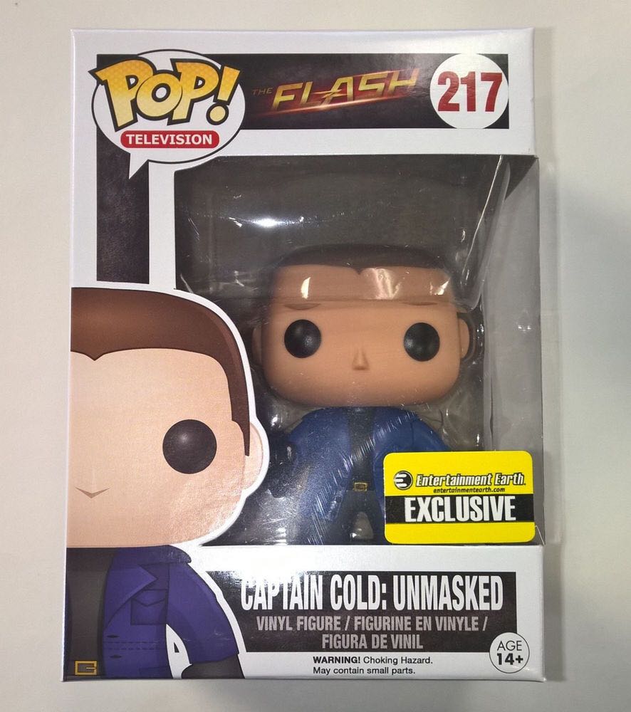 Pop TV #217 Captain Cold: Unmasked  vinyl figure collectible - Main Image 2