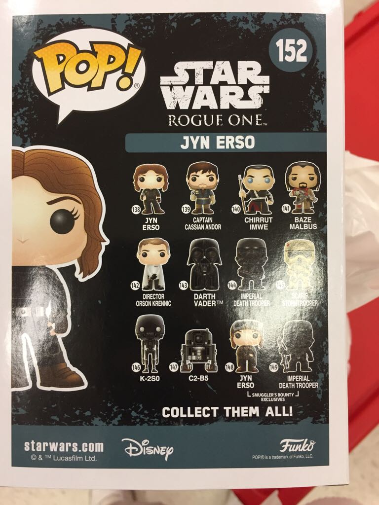 Jyn Erso  vinyl figure collectible [Barcode 889698104531] - Main Image 2
