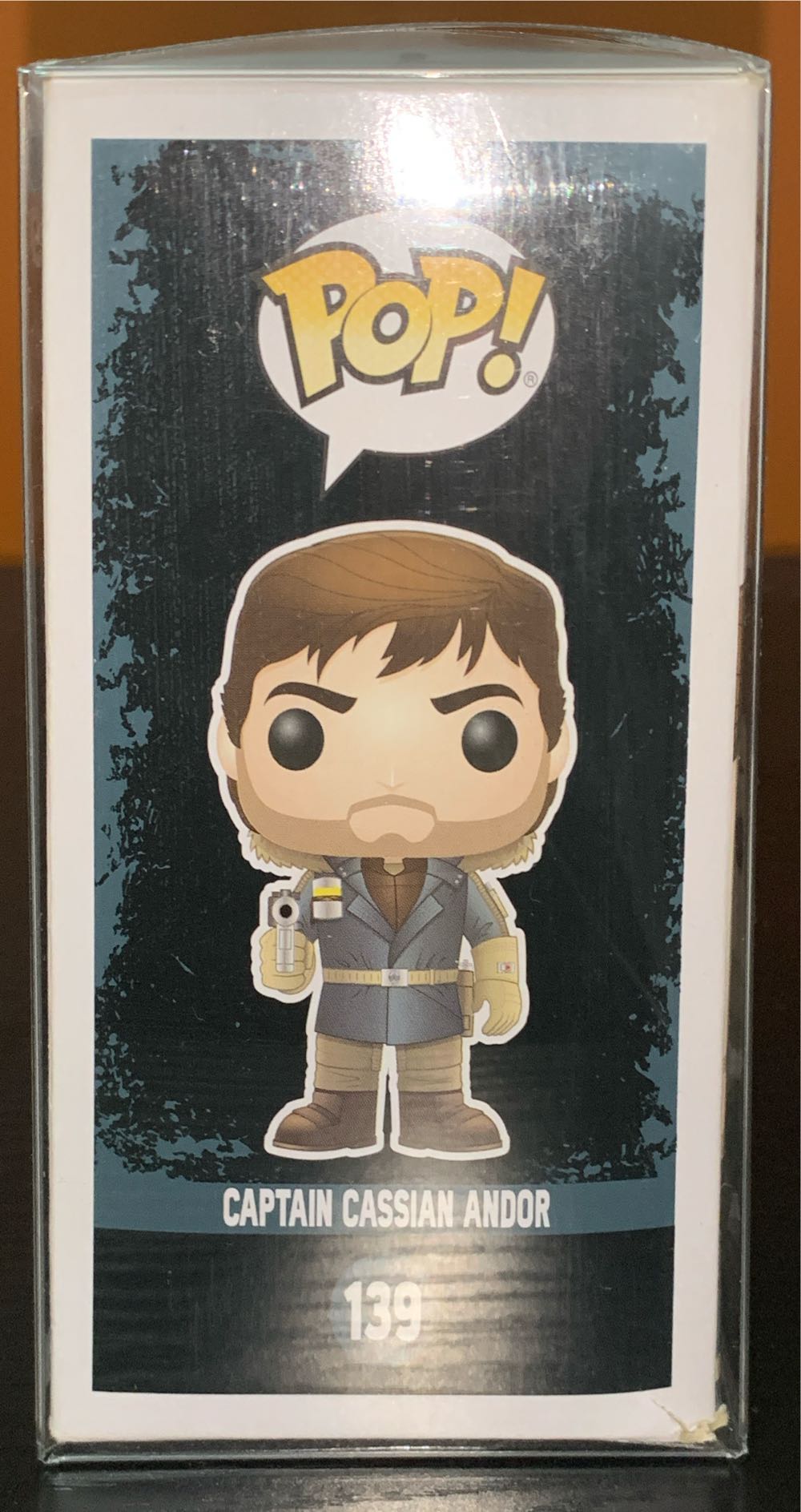 #139: Captain Cassian Andor - Star Wars vinyl figure collectible [Barcode 889698104524] - Main Image 4