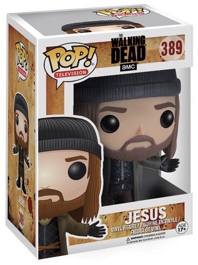 Jesus - The Walking Dead vinyl figure collectible [Barcode 889698110693] - Main Image 3