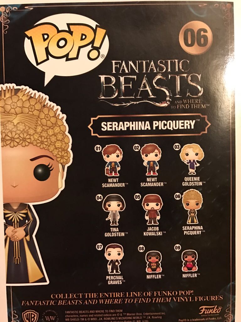 Seraphina Picquery - Fantastic Beasts And Where to Find Them vinyl figure collectible [Barcode 889698104067] - Main Image 2