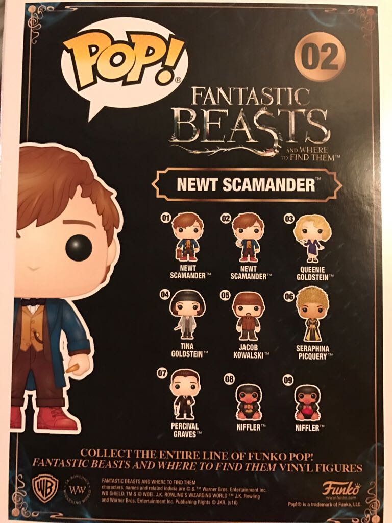 Newt Scamander (Holding Egg) - Fantastic Beasts And Where to Find Them vinyl figure collectible [Barcode 889698104050] - Main Image 2
