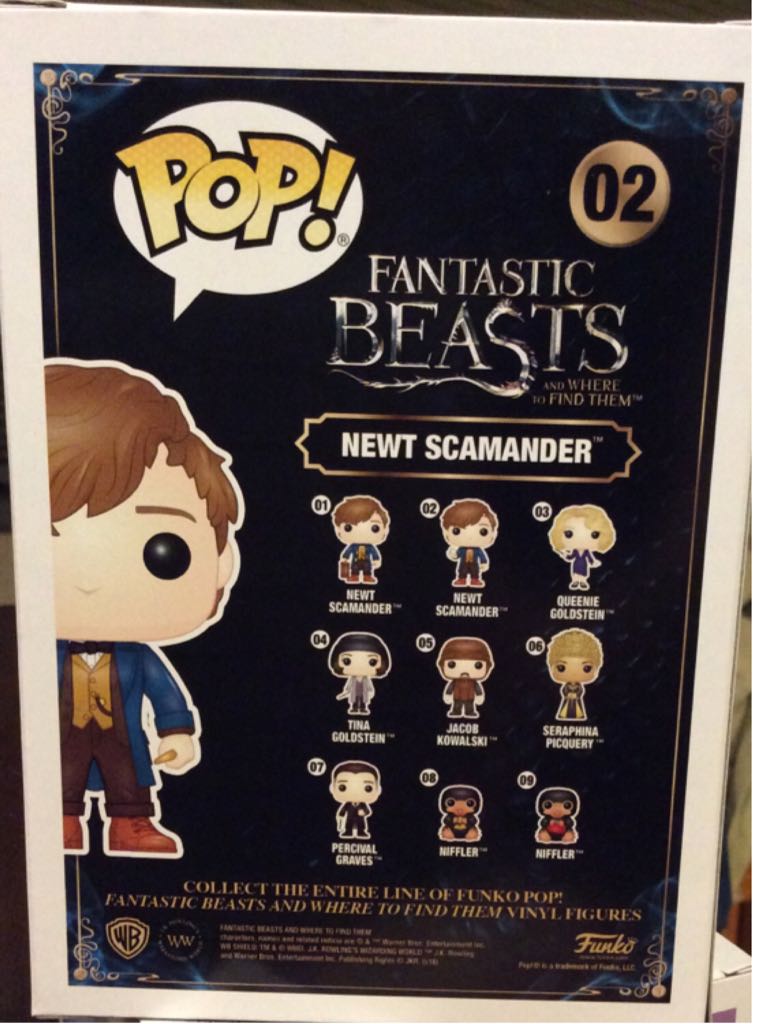 Newt Scamander - Fantastic Beasts And Where to Find Them vinyl figure collectible - Main Image 2