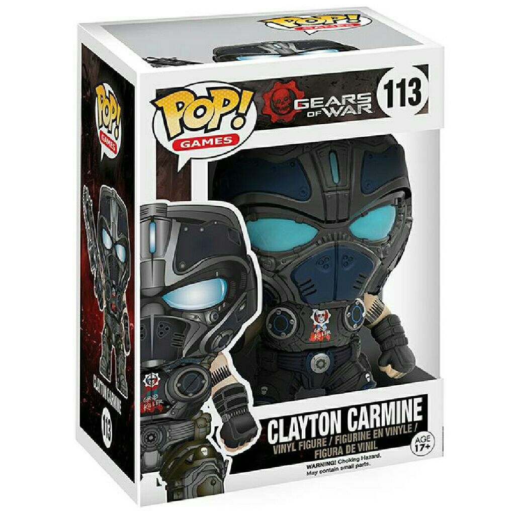 Clayton Carmine - Gears of War vinyl figure collectible [Barcode 889698104685] - Main Image 2