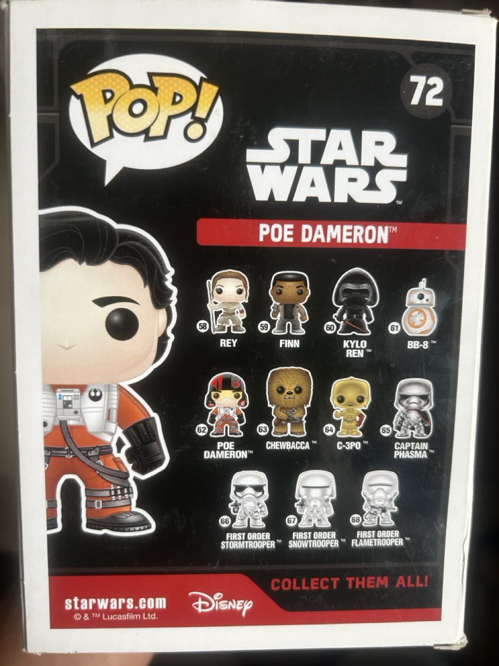 POE DAMERON - Star Wars vinyl figure collectible - Main Image 4