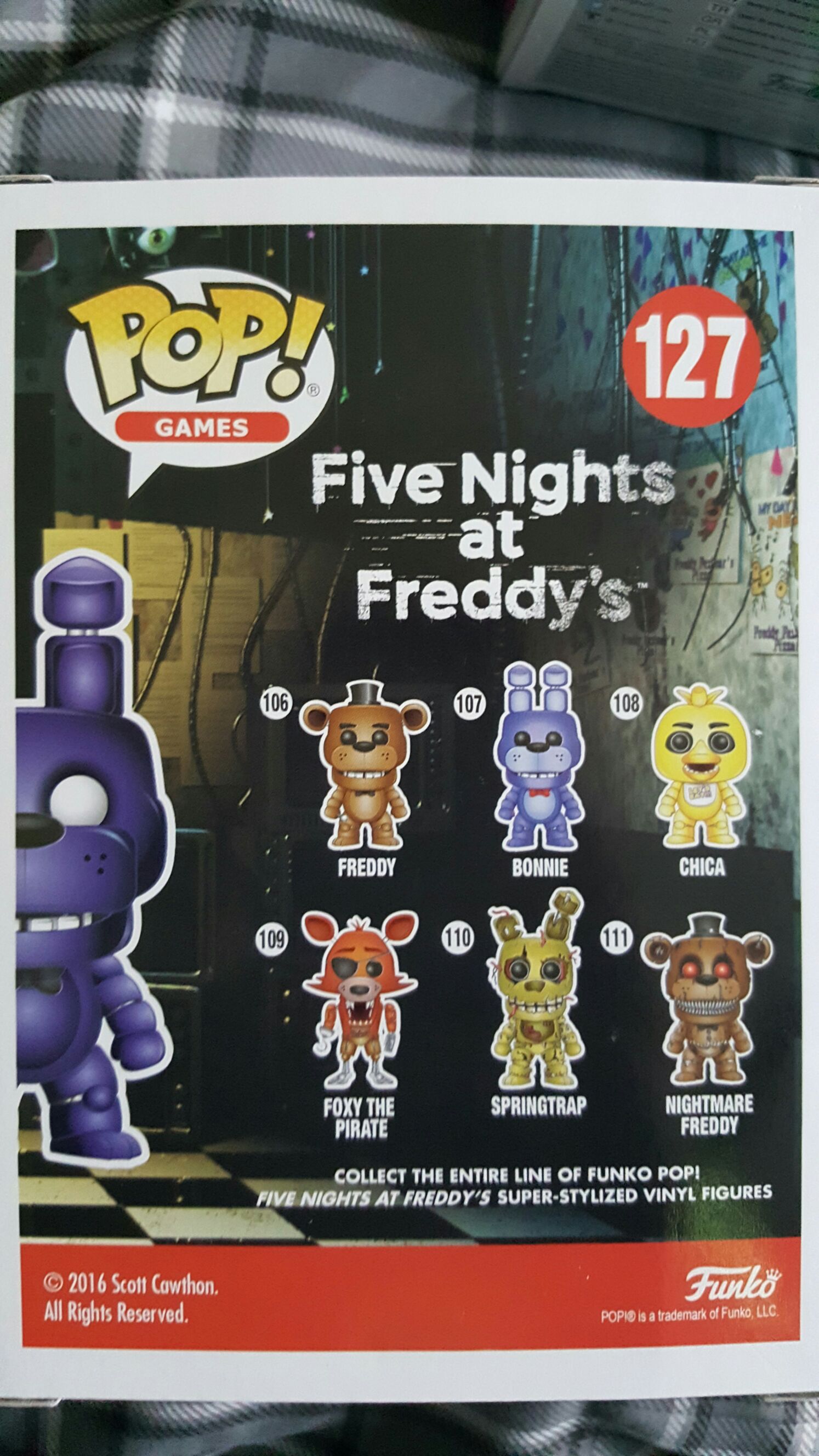 shadow bonnie - Five Nights at Freddy’s vinyl figure collectible [Barcode 889698113427] - Main Image 2