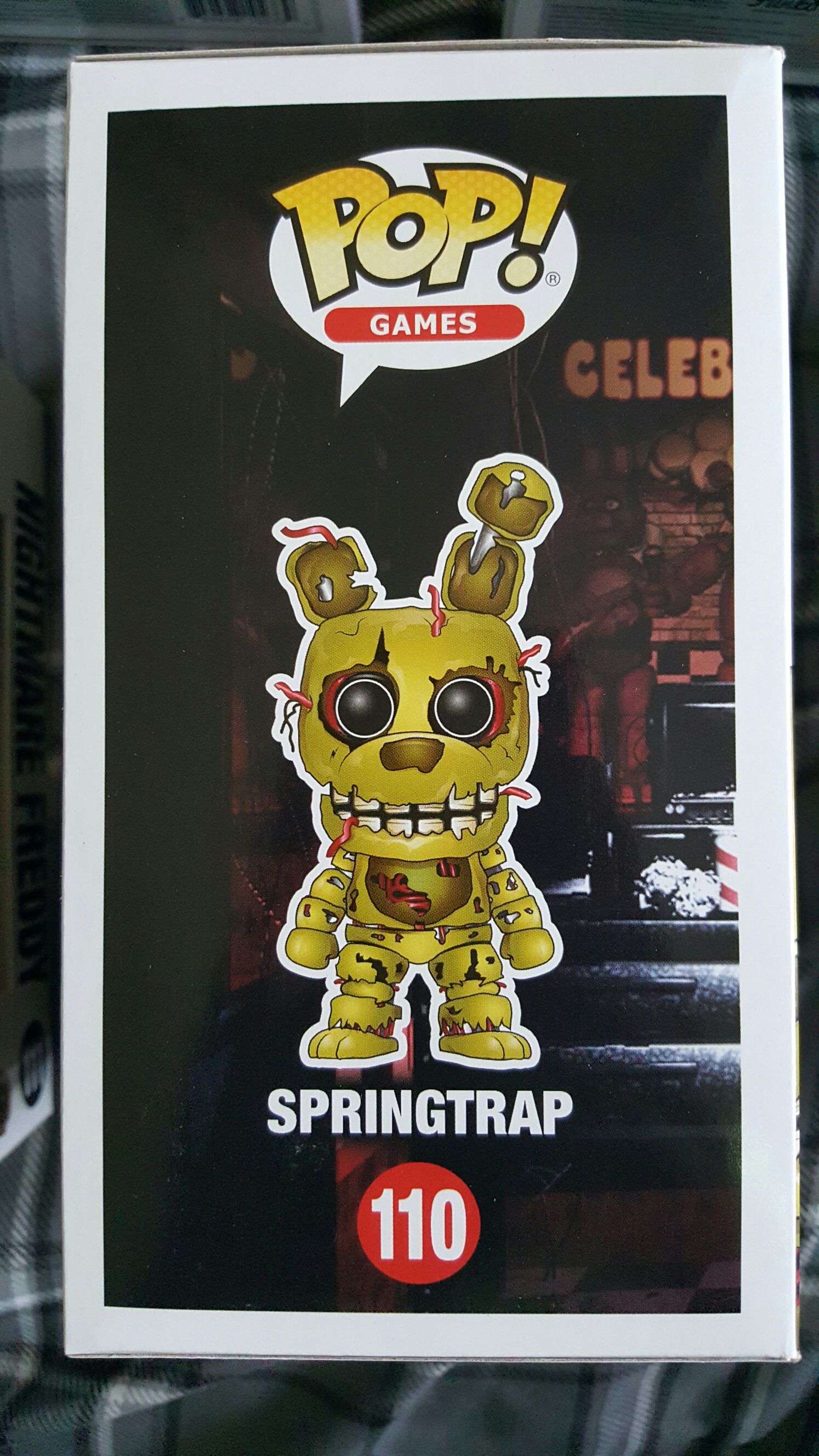 Springtrap - Five Nights at Freddy’s vinyl figure collectible [Barcode 889698110334] - Main Image 2