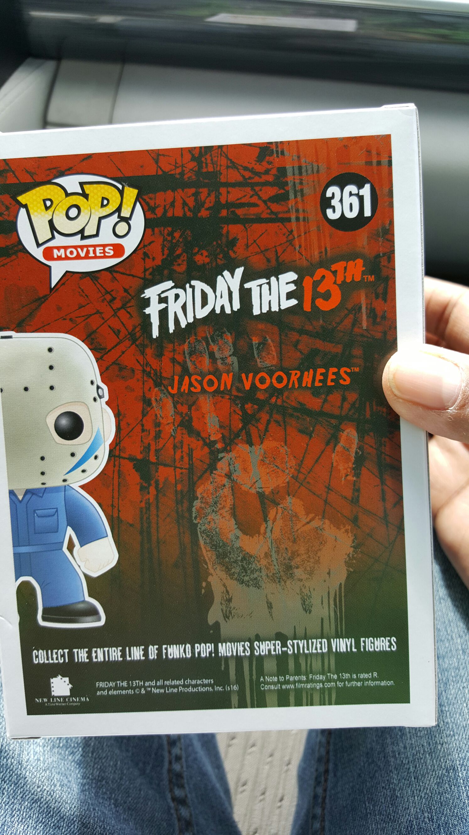 Funko Pop! Movies Friday The 13th:  Jason Voorhees (Blue Roy Variant) # 361 - Friday the 13th vinyl figure collectible [Barcode 889698113380] - Main Image 2
