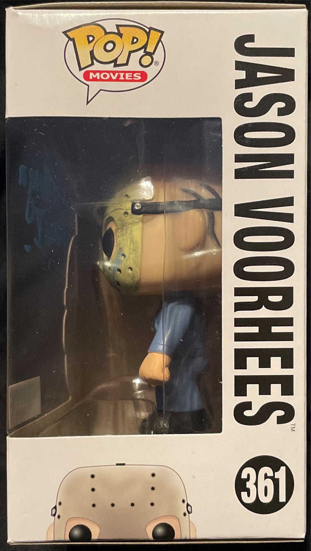 Funko Pop! Movies Friday The 13th:  Jason Voorhees (Blue Roy Variant) # 361 - Friday the 13th vinyl figure collectible [Barcode 889698113380] - Main Image 3