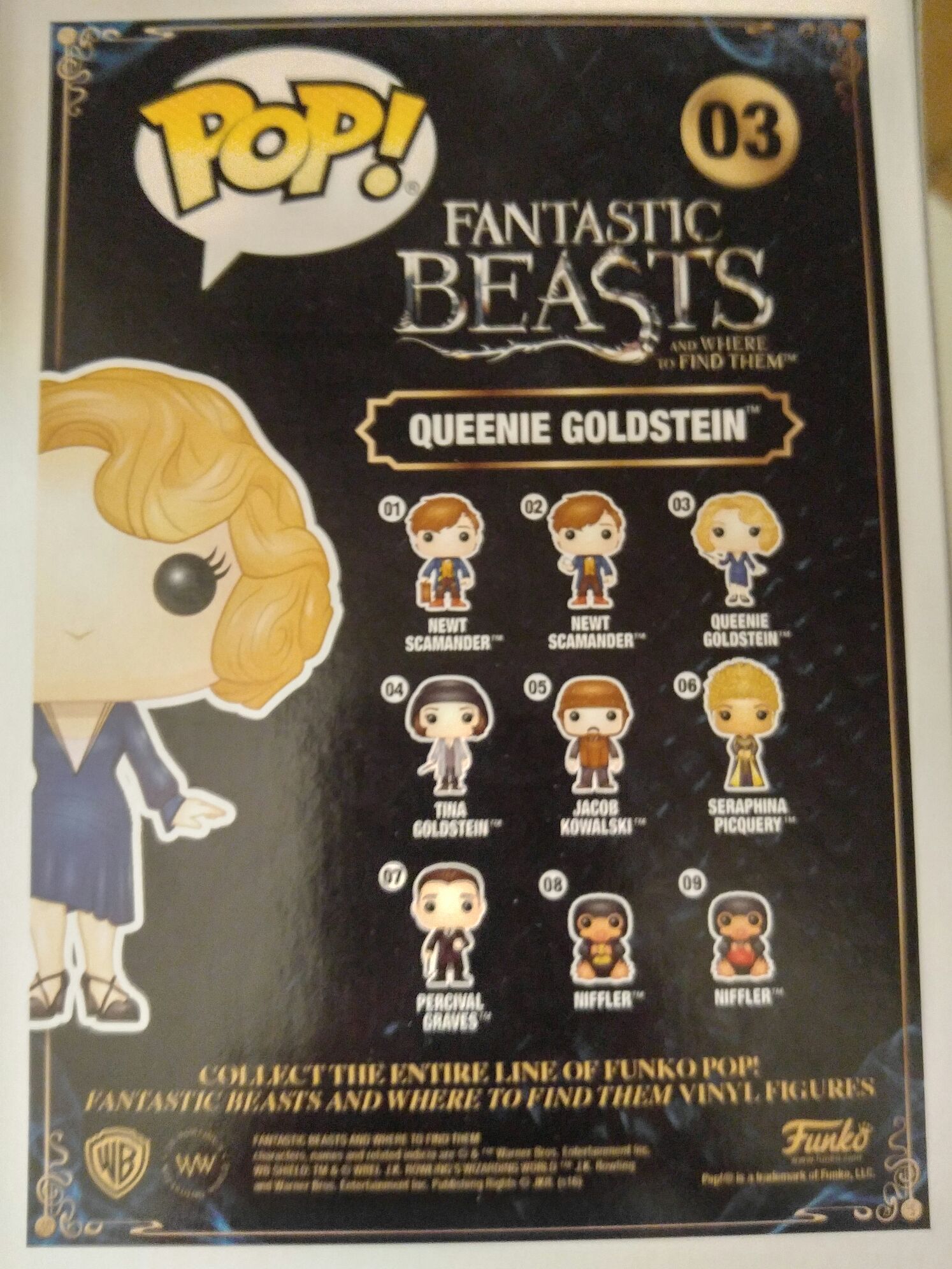 Queenie Goldstein - Fantastic Beasts And Where to Find Them vinyl figure collectible [Barcode 889698104098] - Main Image 2
