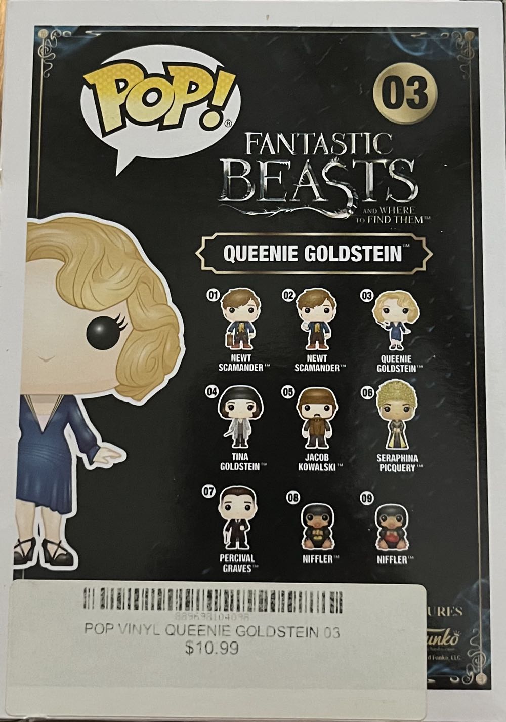 Queenie Goldstein - Fantastic Beasts And Where to Find Them vinyl figure collectible [Barcode 889698104098] - Main Image 4