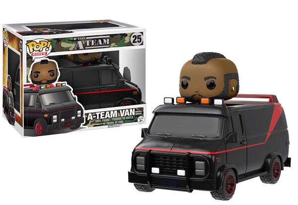 A-Team Van with “B.A.” Baracus - A-Team vinyl figure collectible - Main Image 2