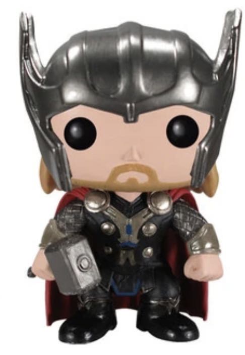 Thor With Helmet $105 - Thor vinyl figure collectible - Main Image 2
