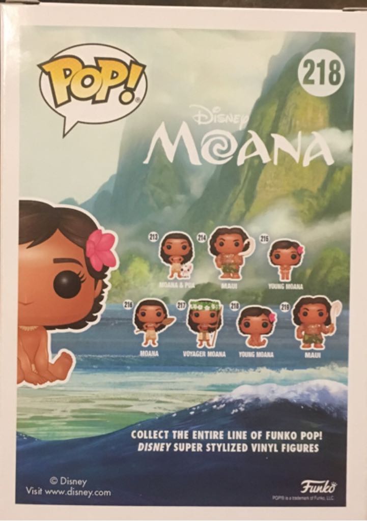 Young Moana - Disney vinyl figure collectible [Barcode 889698114912] - Main Image 2