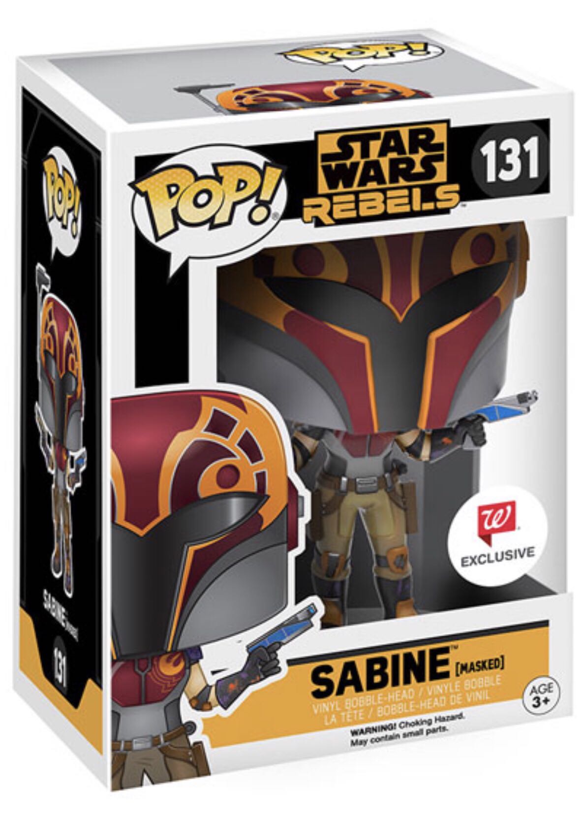 Sabine (Masked) - Star Wars vinyl figure collectible [Barcode 889698107679] - Main Image 3