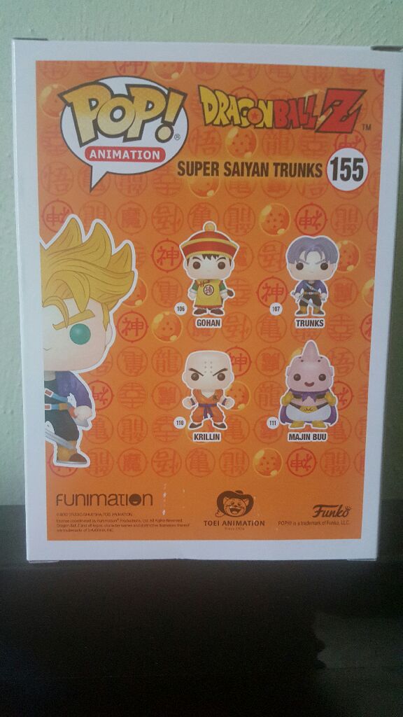Super Saiyan Trunks - 2016 New York Comic-Con - Dragon Ball Z vinyl figure collectible [Barcode 889698114745] - Main Image 2