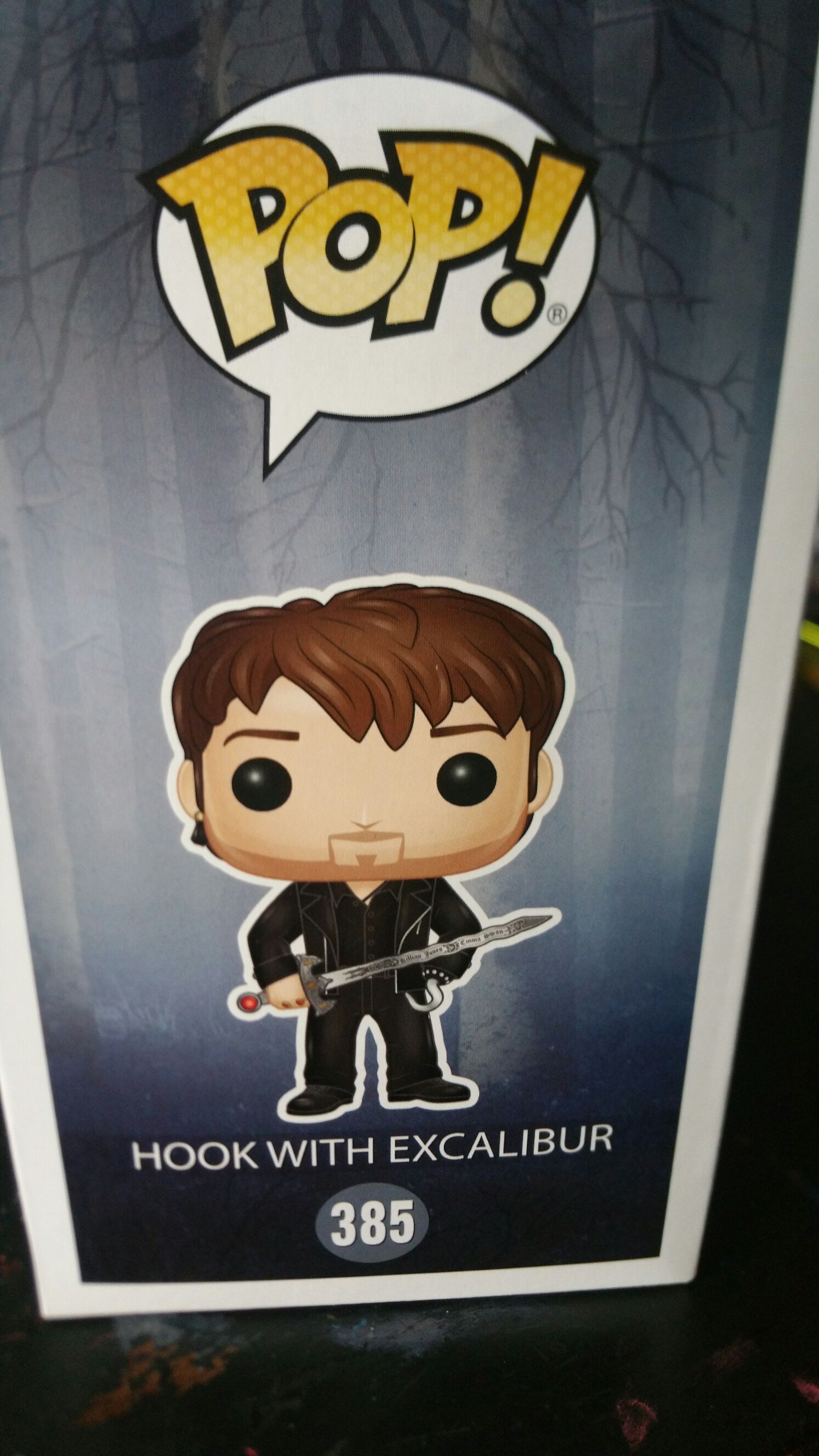 Hook with Excalibur - Once Upon A Time vinyl figure collectible [Barcode 889698108492] - Main Image 2