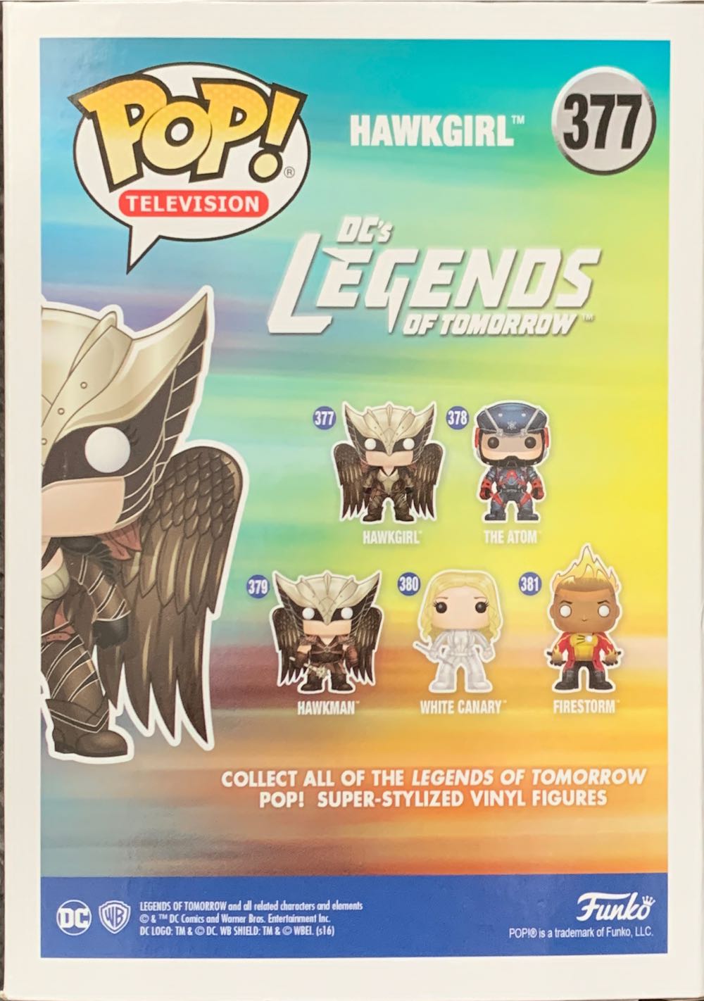 Hawkgirl - Legends of Tomorrow vinyl figure collectible [Barcode 849803094928] - Main Image 3