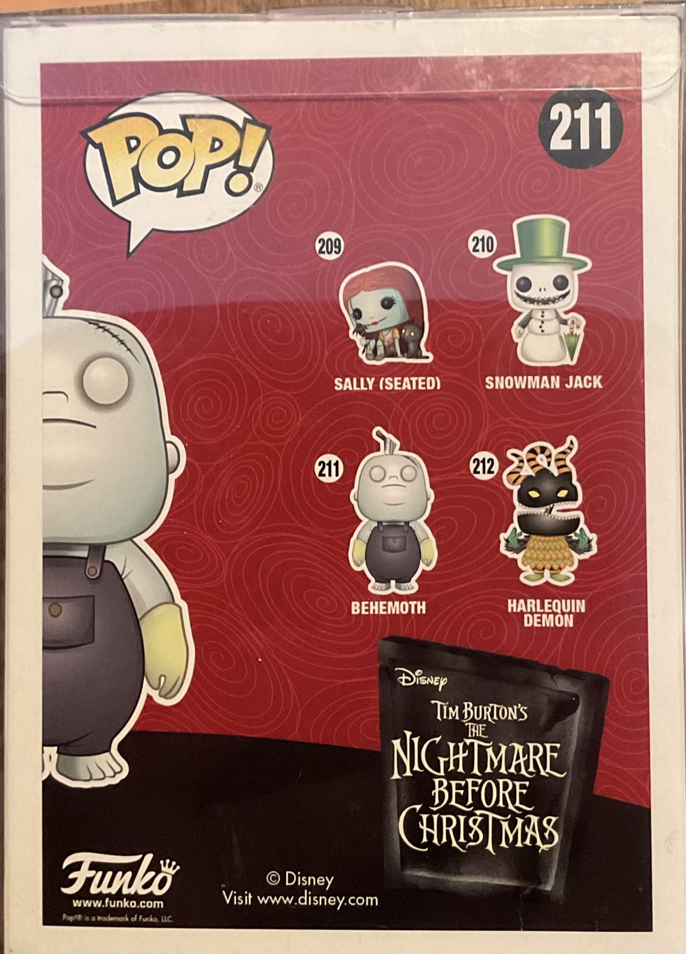 Behemoth - The Nightmare Before Christmas vinyl figure collectible - Main Image 3