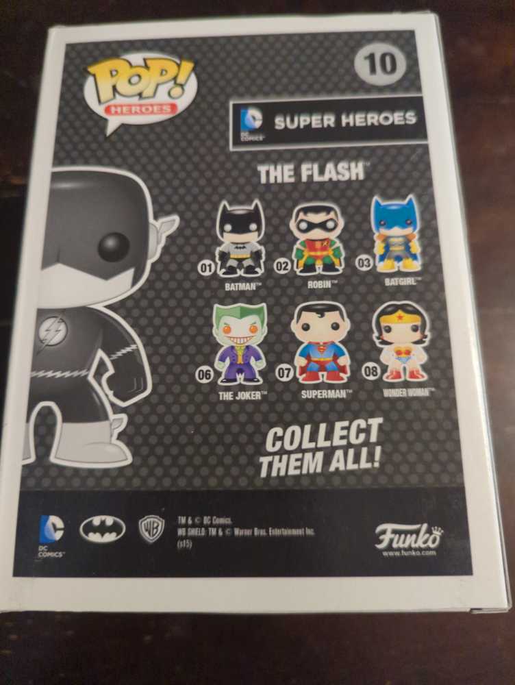 The Flash (Black & White)  vinyl figure collectible - Main Image 3