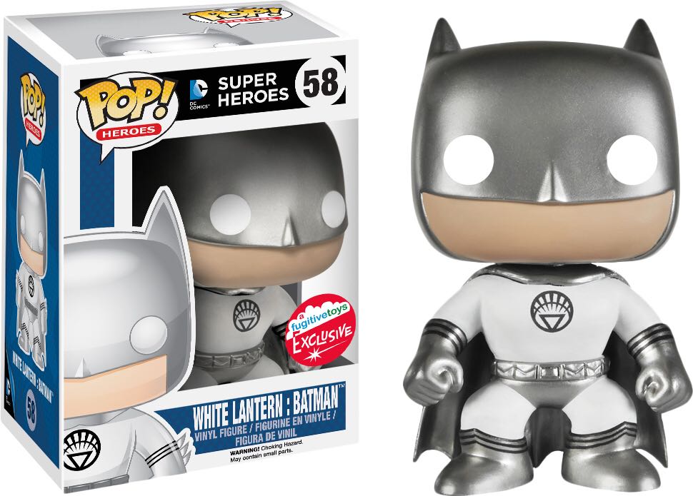 DC: White Lantern Batman  vinyl figure collectible - Main Image 2