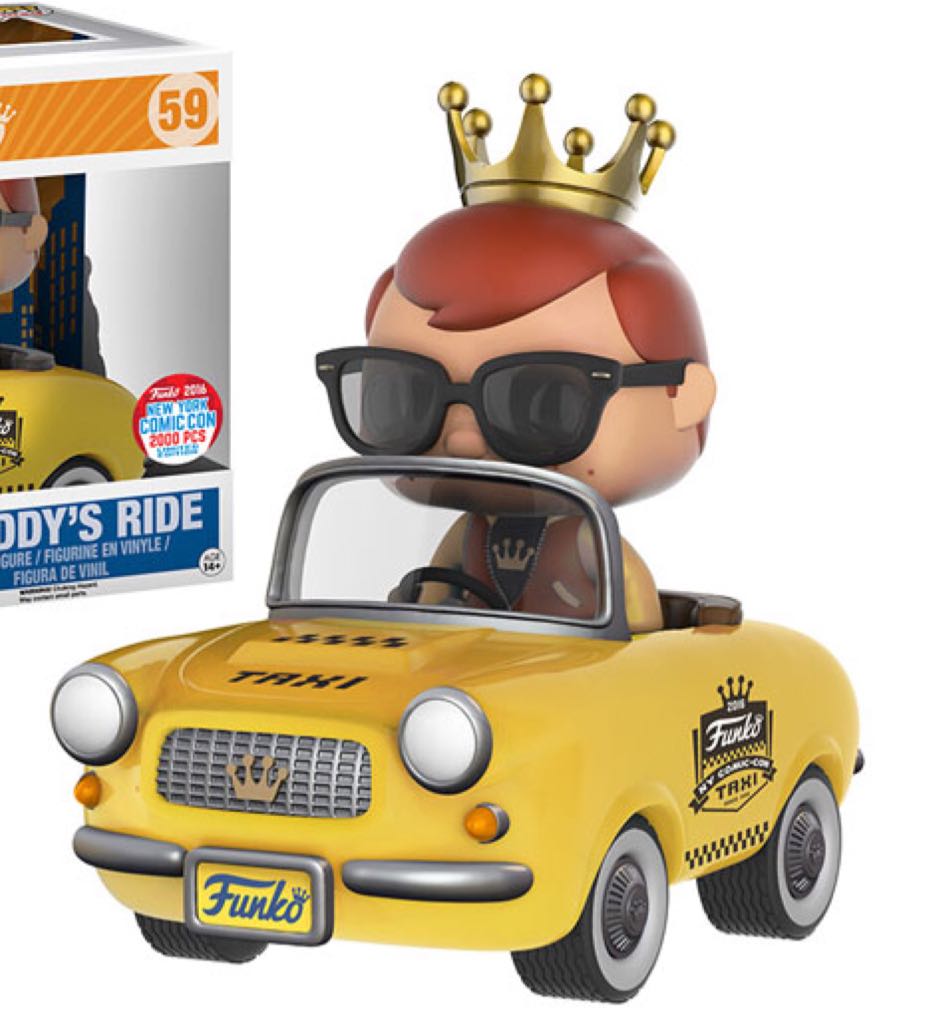 59 Freddy’s Ride (Taxi) - Freddy Funko vinyl figure collectible - Main Image 2