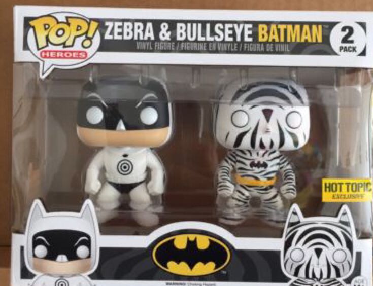 Zebra and Bullseye Batman - Batman vinyl figure collectible - Main Image 2