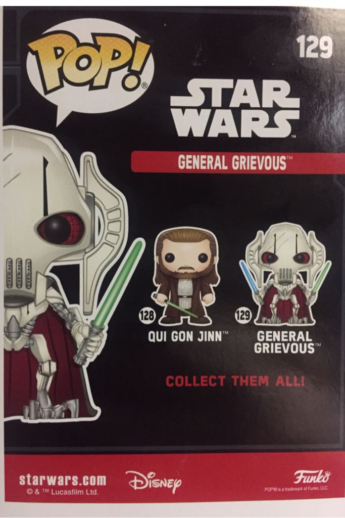 General Grievous - Star Wars vinyl figure collectible [Barcode 889698106580] - Main Image 2