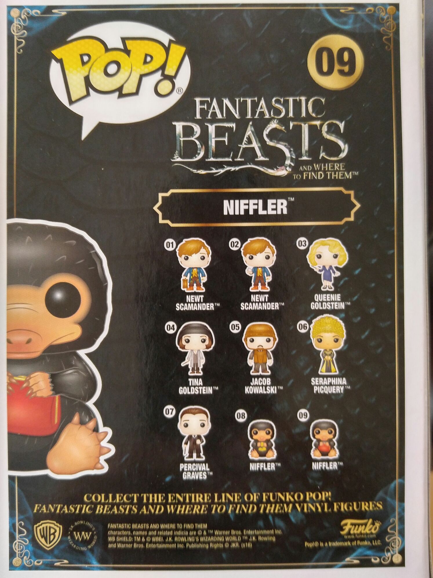 Niffler With Coin Bag - Fantastic Beasts And Where to Find Them vinyl figure collectible [Barcode 889698116527] - Main Image 2
