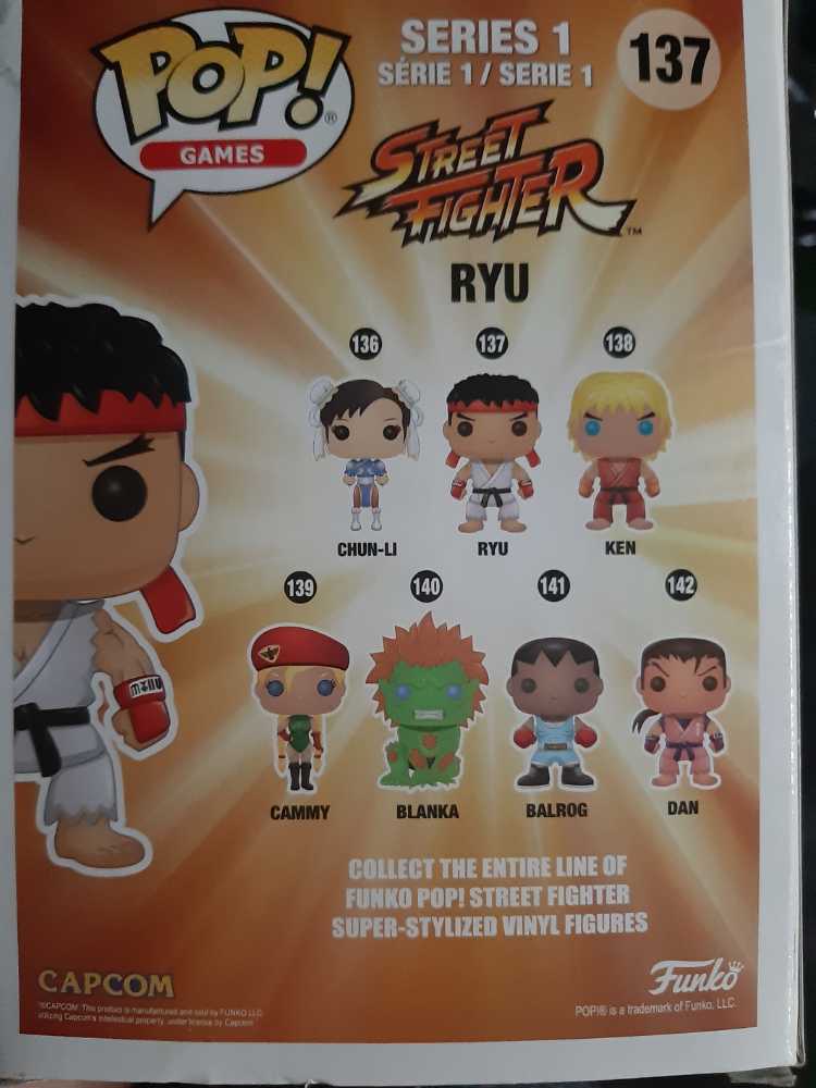 Street Fighter: Ryu  vinyl figure collectible [Barcode 889698116541] - Main Image 3