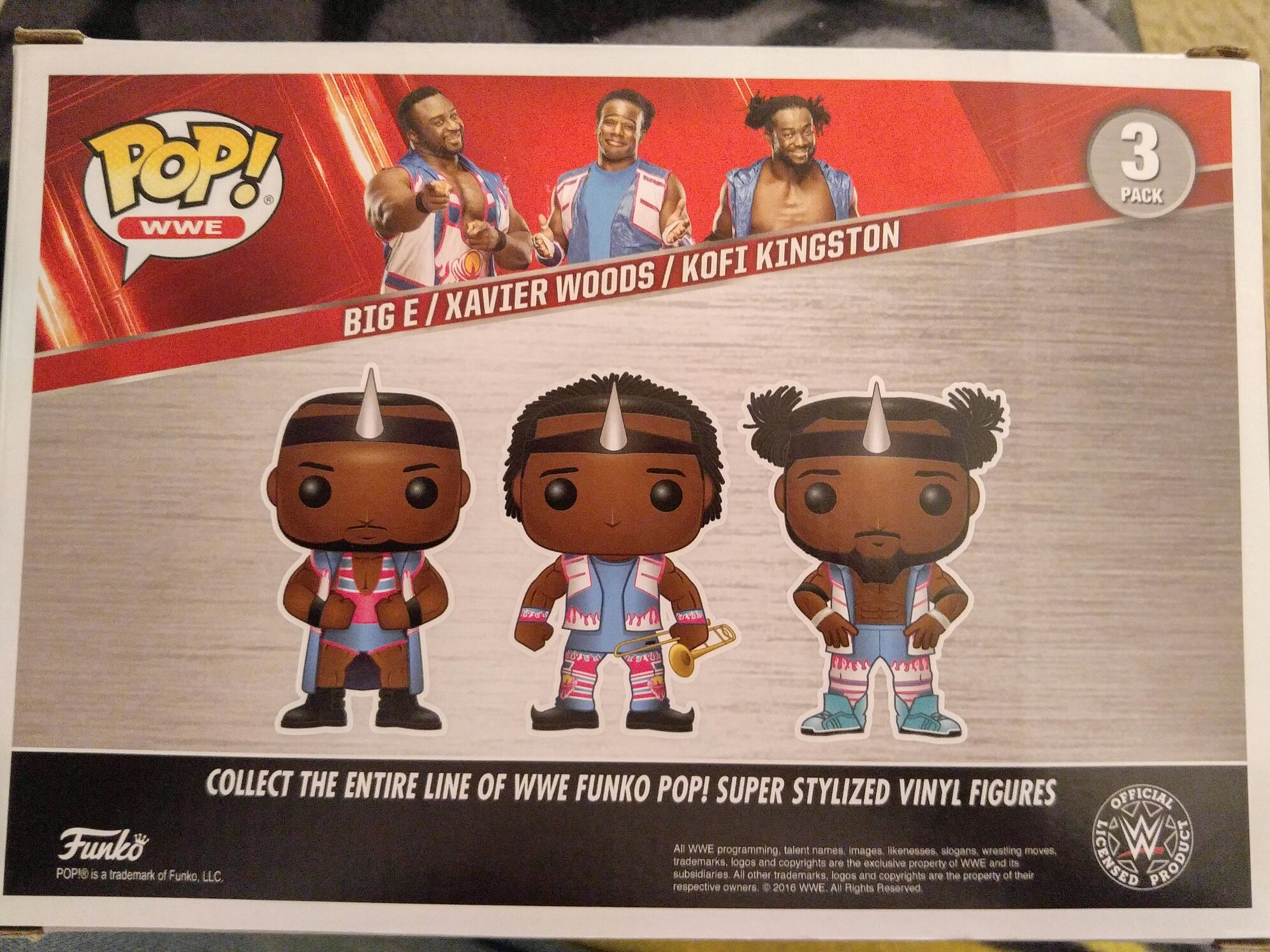 New Day - WWE vinyl figure collectible [Barcode 889698115414] - Main Image 2