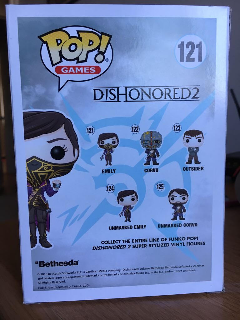 Emily - Dishonored vinyl figure collectible [Barcode 889698114110] - Main Image 2