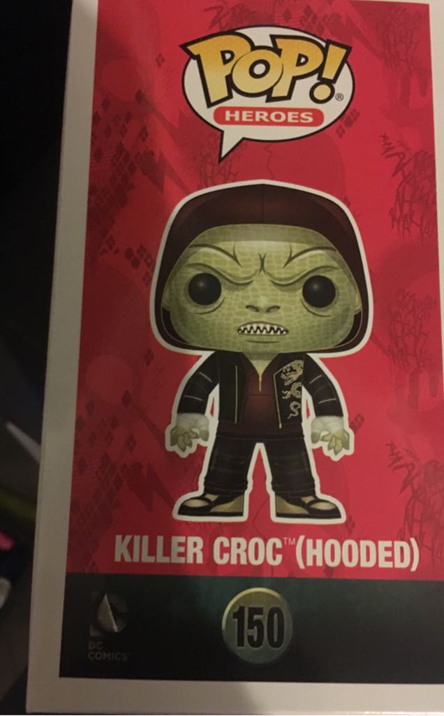 Killer Croc (Hooded) - DC Universe vinyl figure collectible [Barcode 889698114387] - Main Image 2
