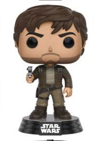 Captain Cassian Andor (Brown Jacket) - Star Wars vinyl figure collectible [Barcode 0889698104517] - Main Image 2
