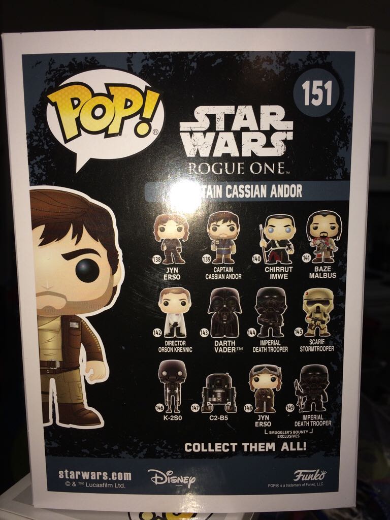 Captian Cassian Andor  vinyl figure collectible - Main Image 2