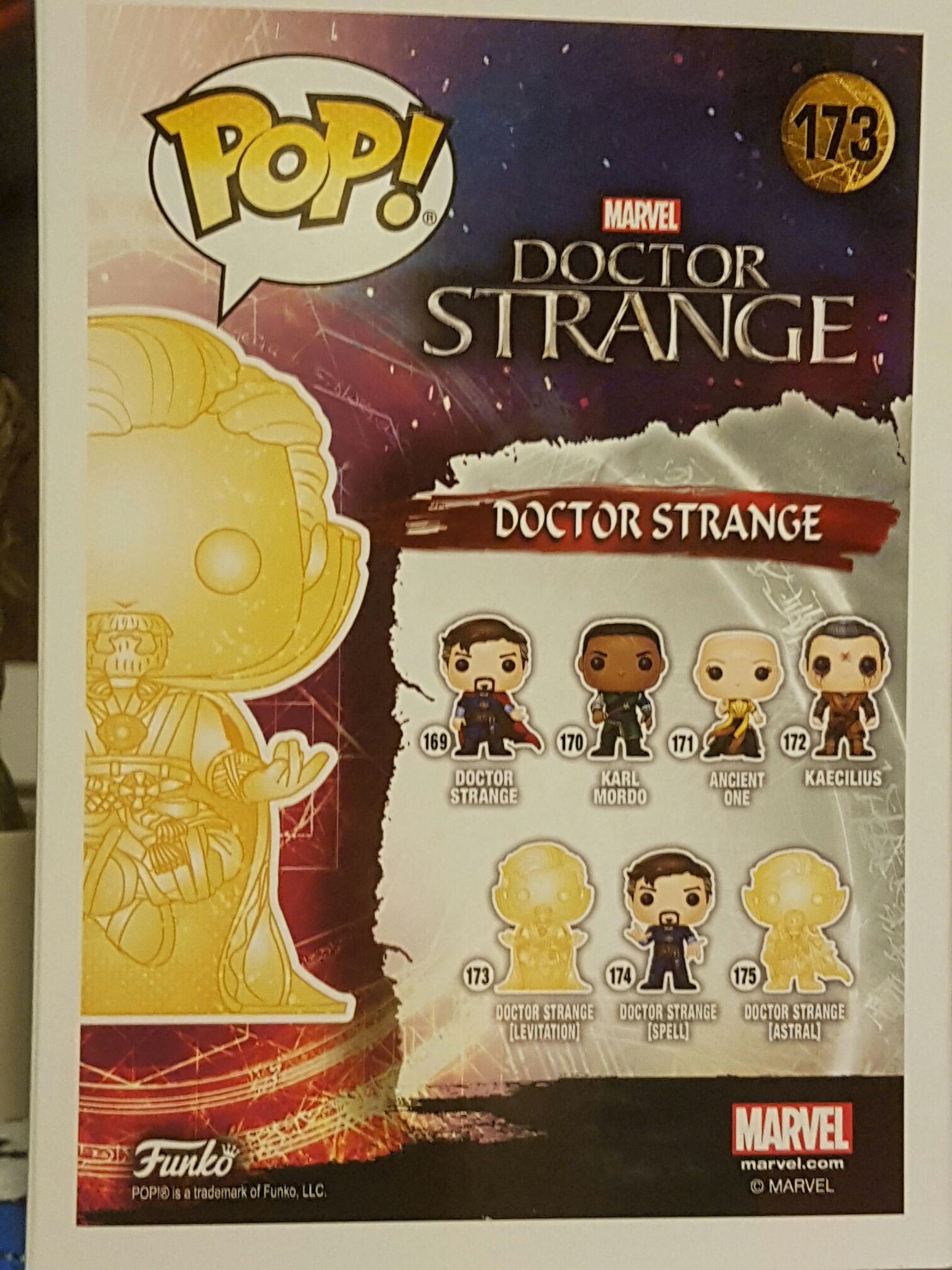 Dr Strange (Astral Levitation)  vinyl figure collectible - Main Image 2