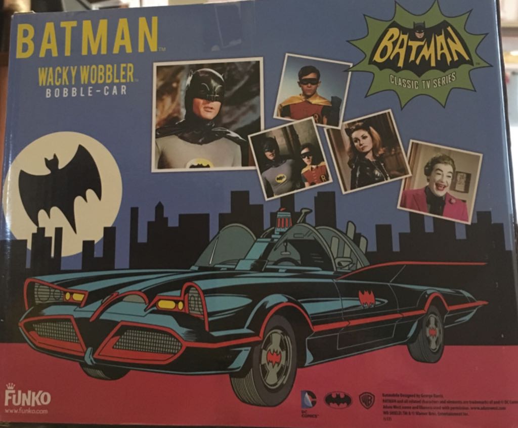 Batman Wacky Wobbler Car - Batman vinyl figure collectible [Barcode 4580279610149] - Main Image 2