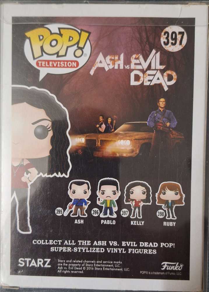 Funko Pop Ash Vs Evil Dead Kelly 397 - Evil Dead vinyl figure collectible [Barcode 889698116275] - Main Image 3