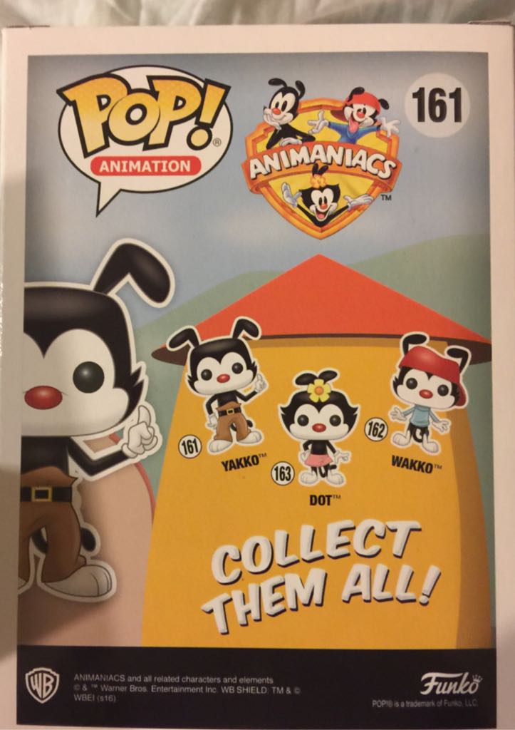 Yakko - Warner Bros. vinyl figure collectible [Barcode 889698106313] - Main Image 2